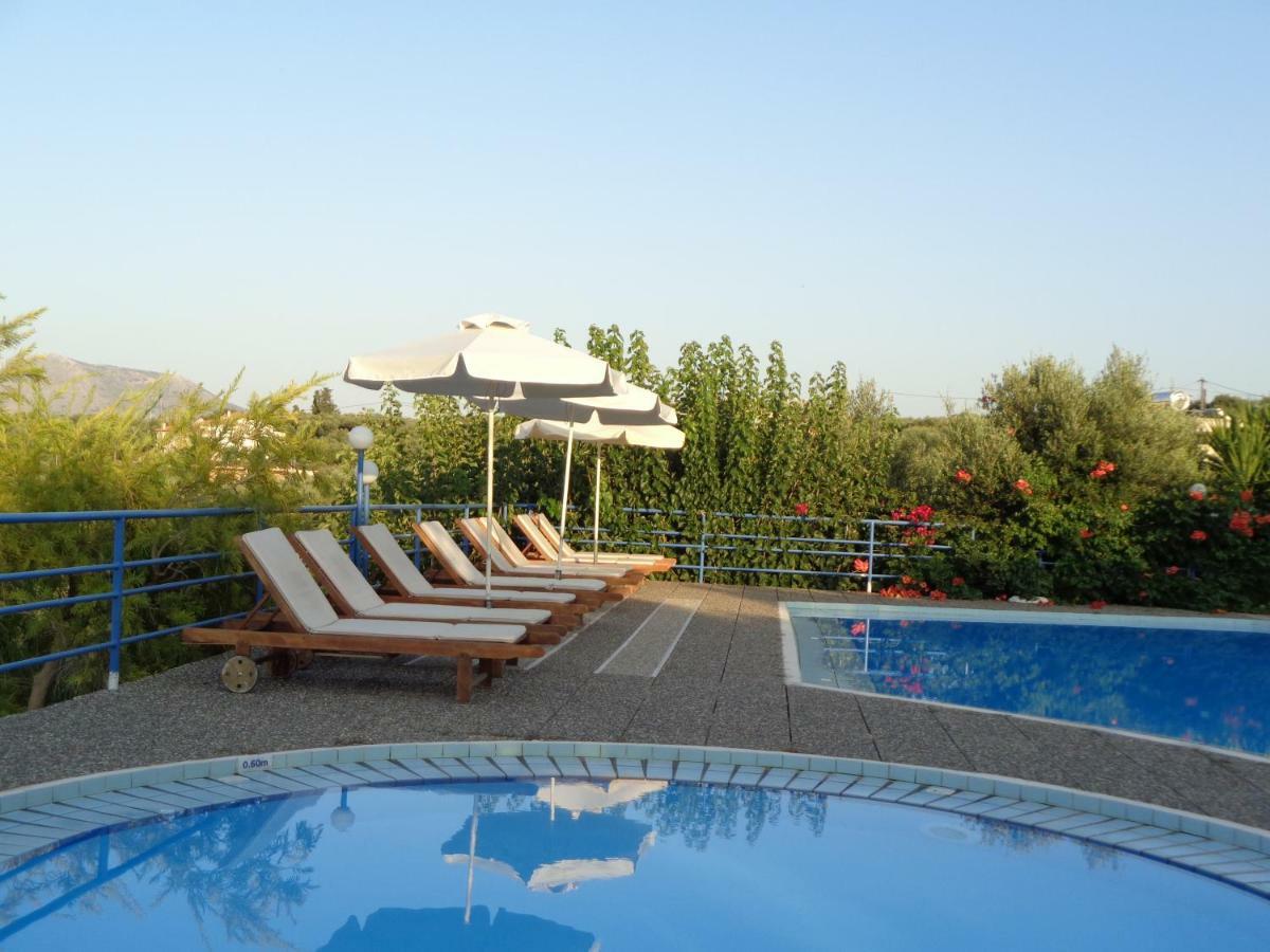Artemis Apartments Kalyves Bagian luar foto