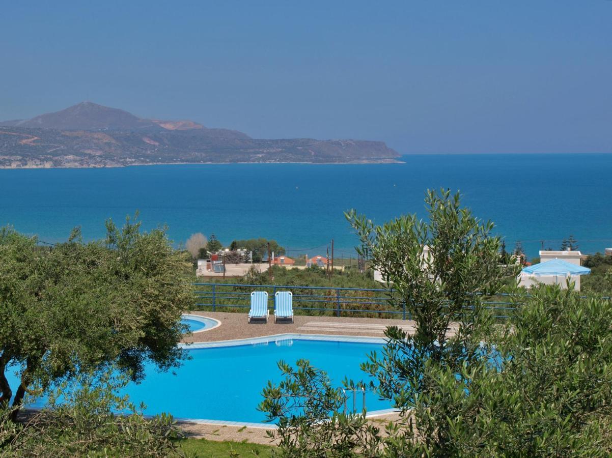 Artemis Apartments Kalyves Bagian luar foto